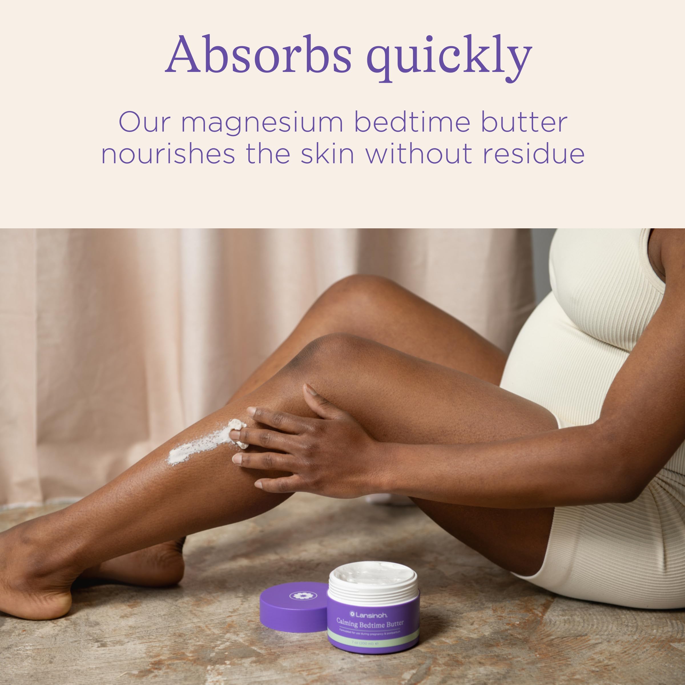 Lansinoh Magnesium Bedtime Butter regalo para mamás embarazadas
