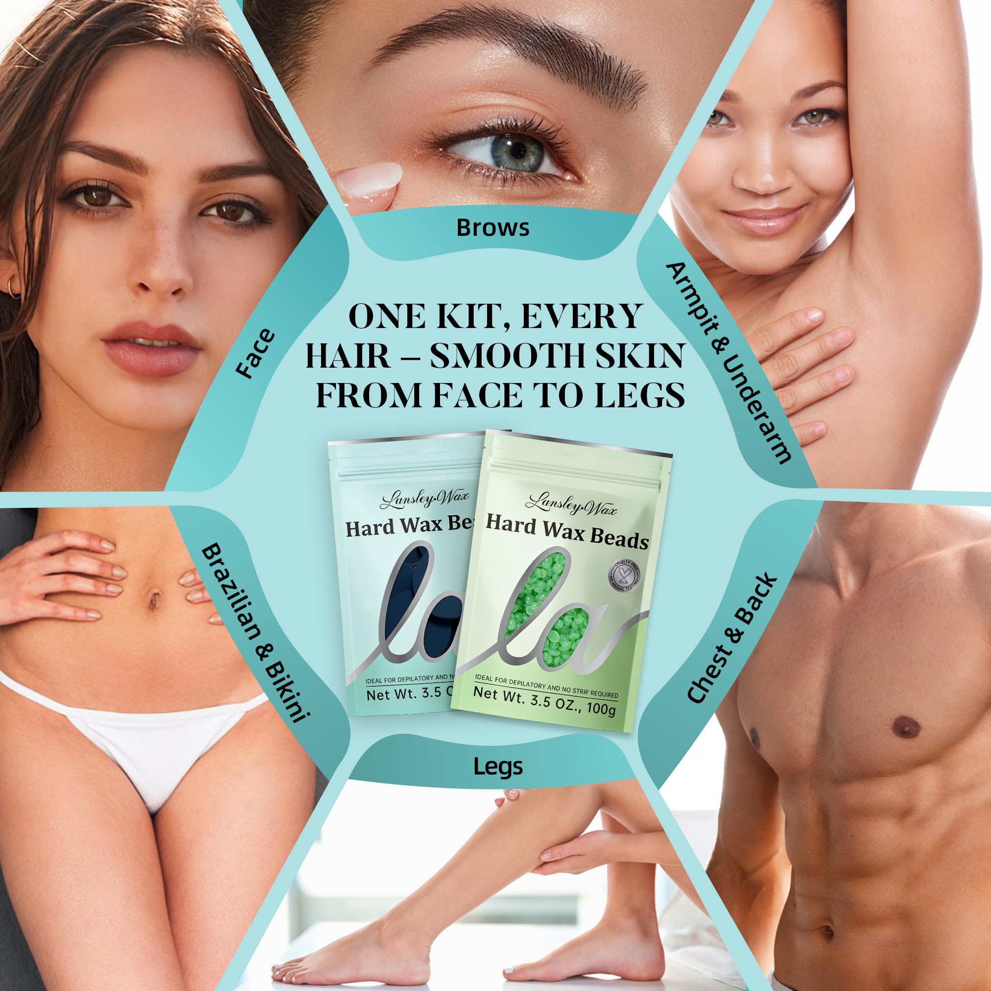 LANSLEYWAX instruction manual guides beginners through waxing steps.