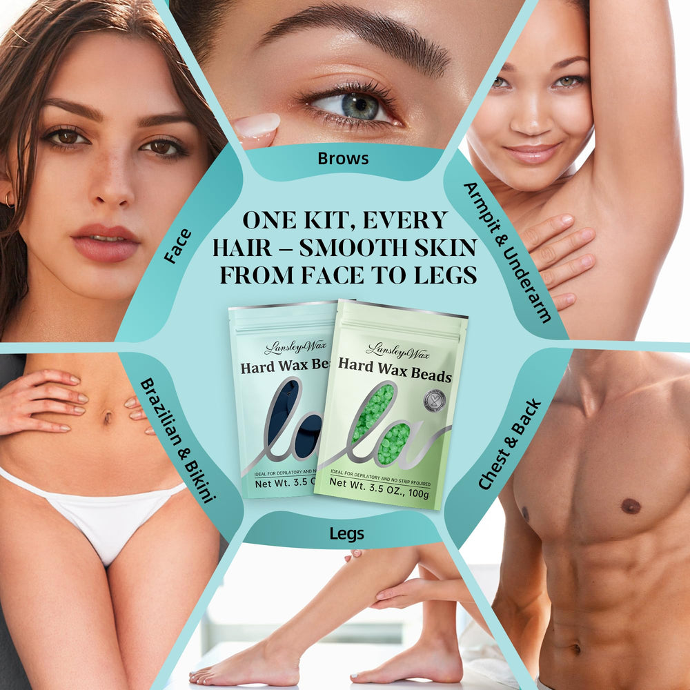 LANSLEYWAX instruction manual guides beginners through waxing steps.