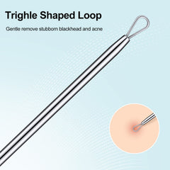 Lanties titanium blackhead extractor for clean pores with precision.