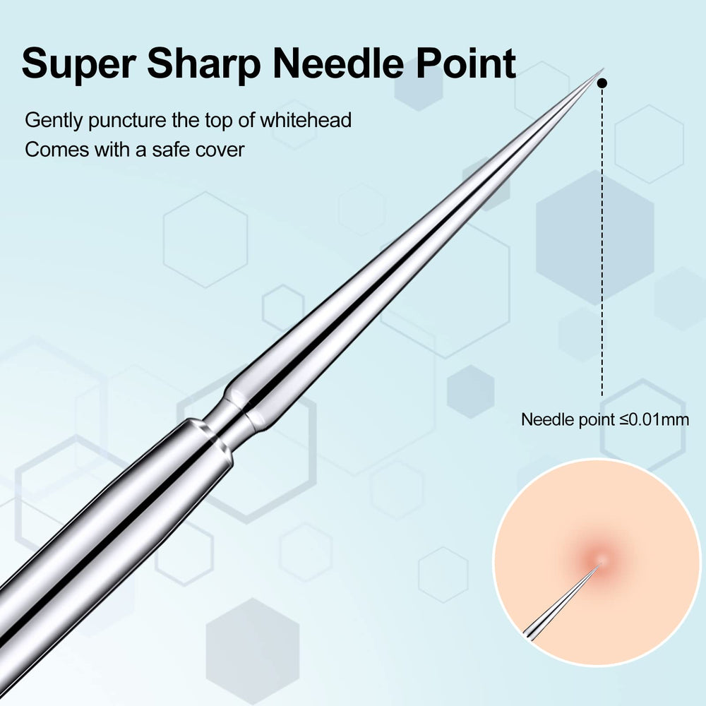 Lanties face blemish remover tool with durable titanium design.