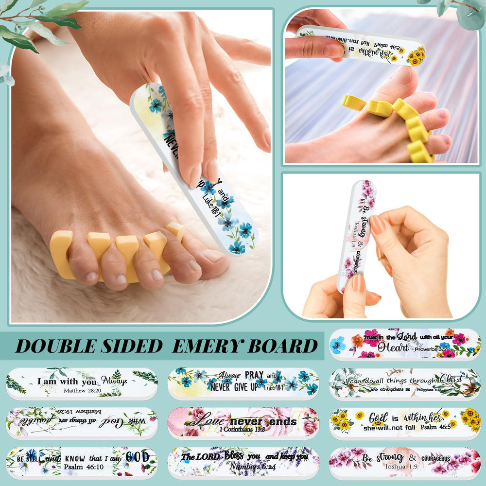 Lanties gift-ready emery boards ideal for church events and parties.