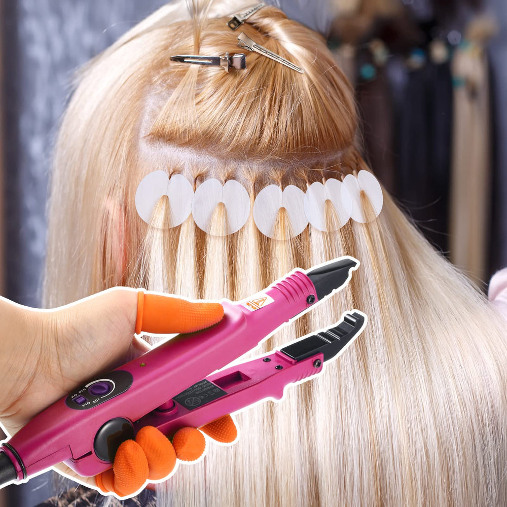 Lanties 12 hair clips for precise sectioning during installation