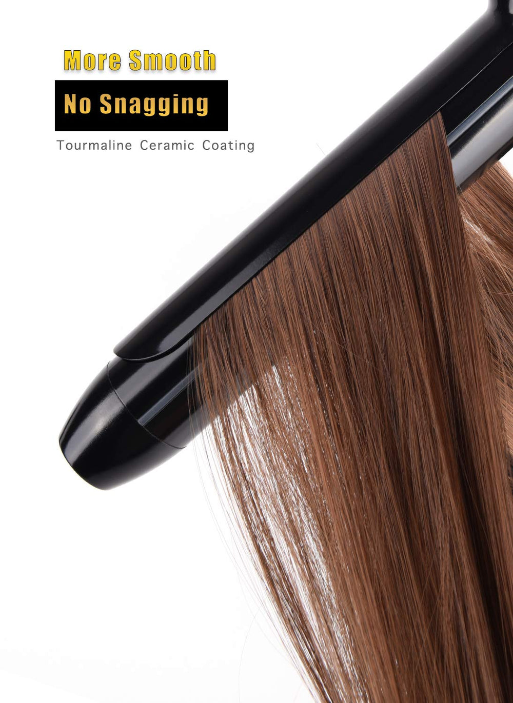 Lanvier 1.25-inch curling iron creates defined waves.