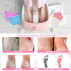 Lanwexy Bombas para Pies aroma rosa para experiencia aromática suave