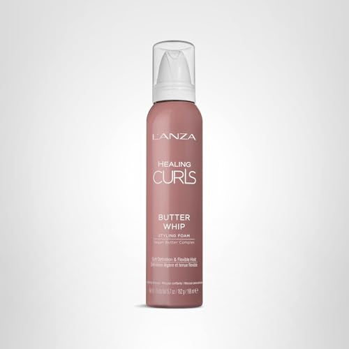 Packaging label and product details of Healing Curls Butter Whip