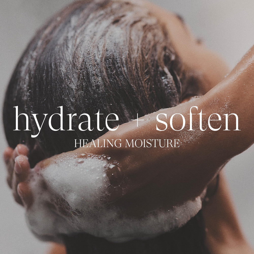 In-shower routine featuring Kukui Nut Conditioner for daily care