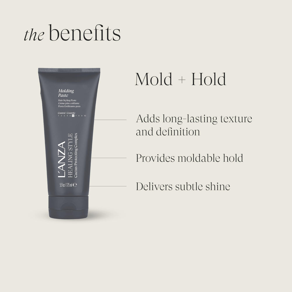 L’ANZA Healing Style paste texture shown for easy application and even lift