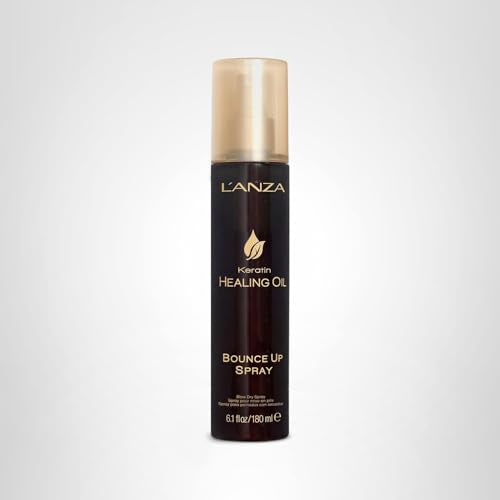 L’ANZA salon scene shows Bounce Up in routine styling