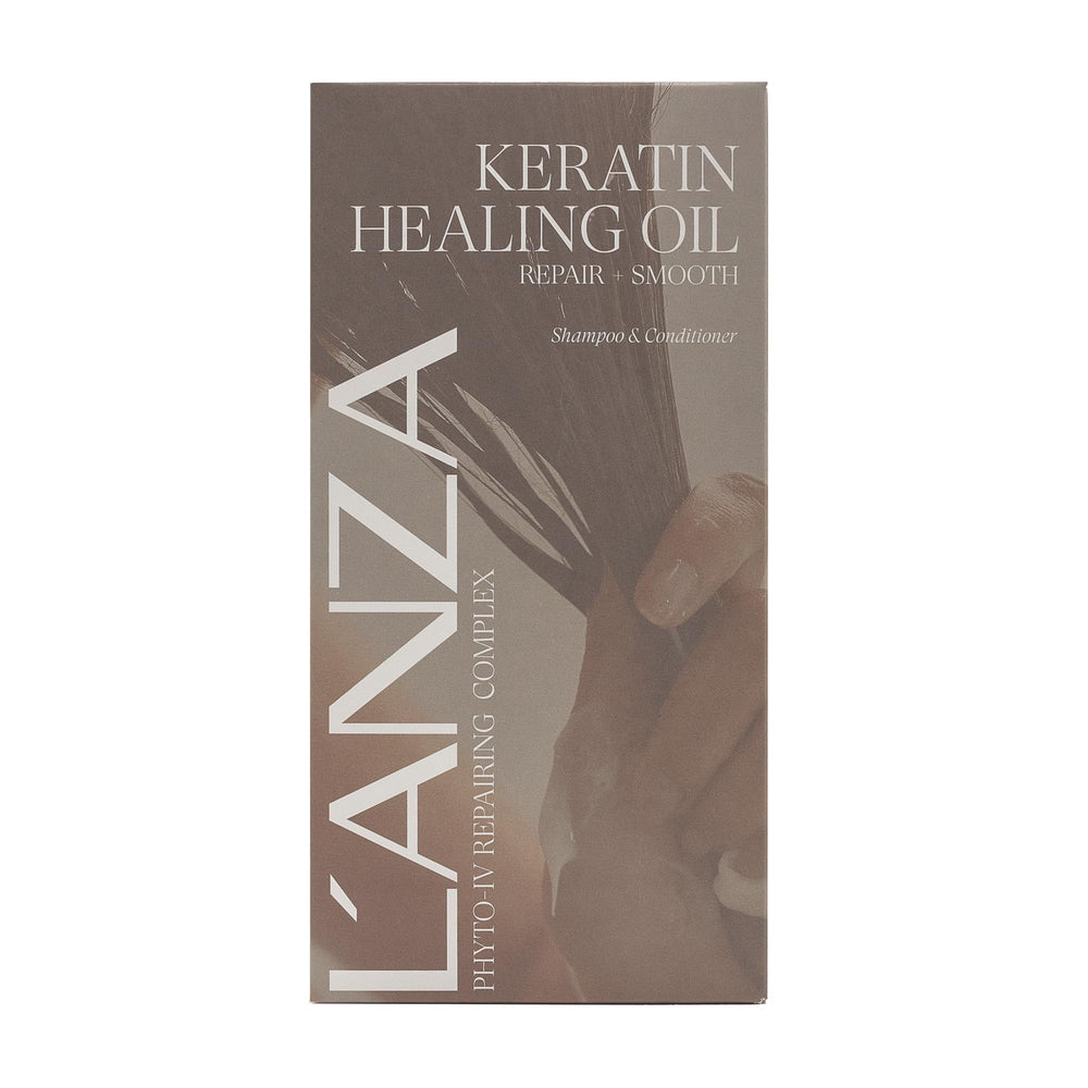 L’ANZA Keratin Healing Oil cruelty-free packaging symbol
