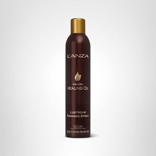 L’ANZA Finishing Spray suitable for straight, wavy, and curly styles