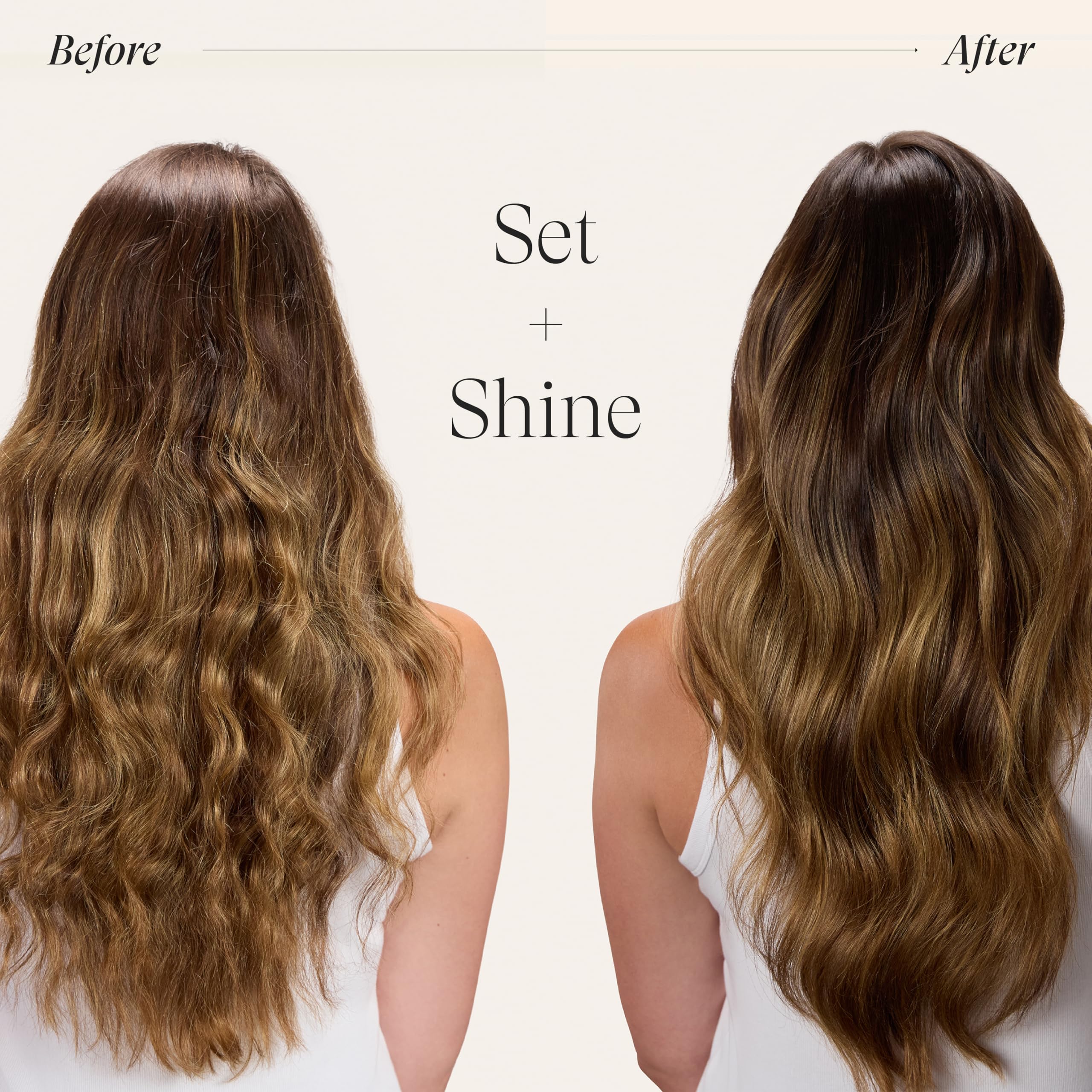 L’ANZA humidity protection spray helps maintain style in humid conditions