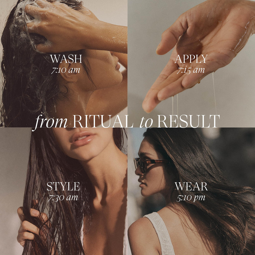 L’ANZA Keratin Healing Oil prevents frizz and leaves hair smooth and manageable.