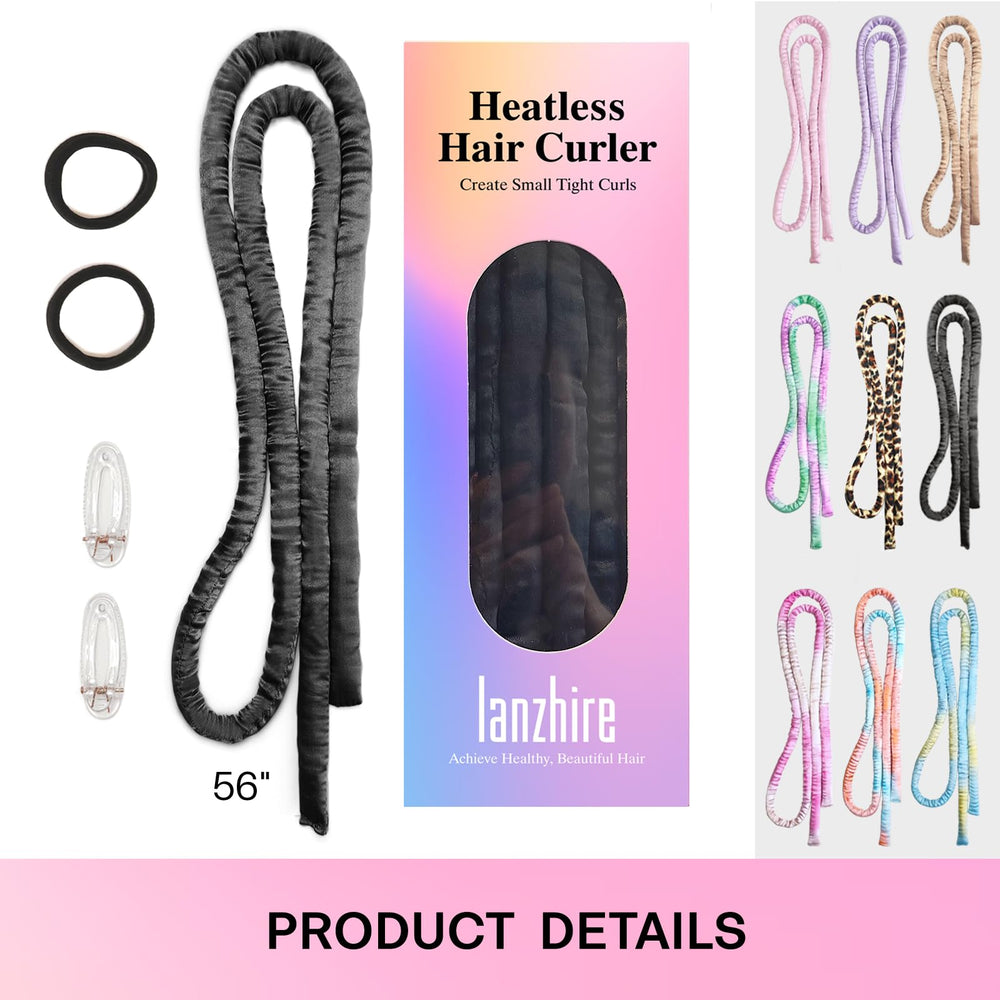 Lanzhire gift-ready heatless curling set for easy, thoughtful gifting.