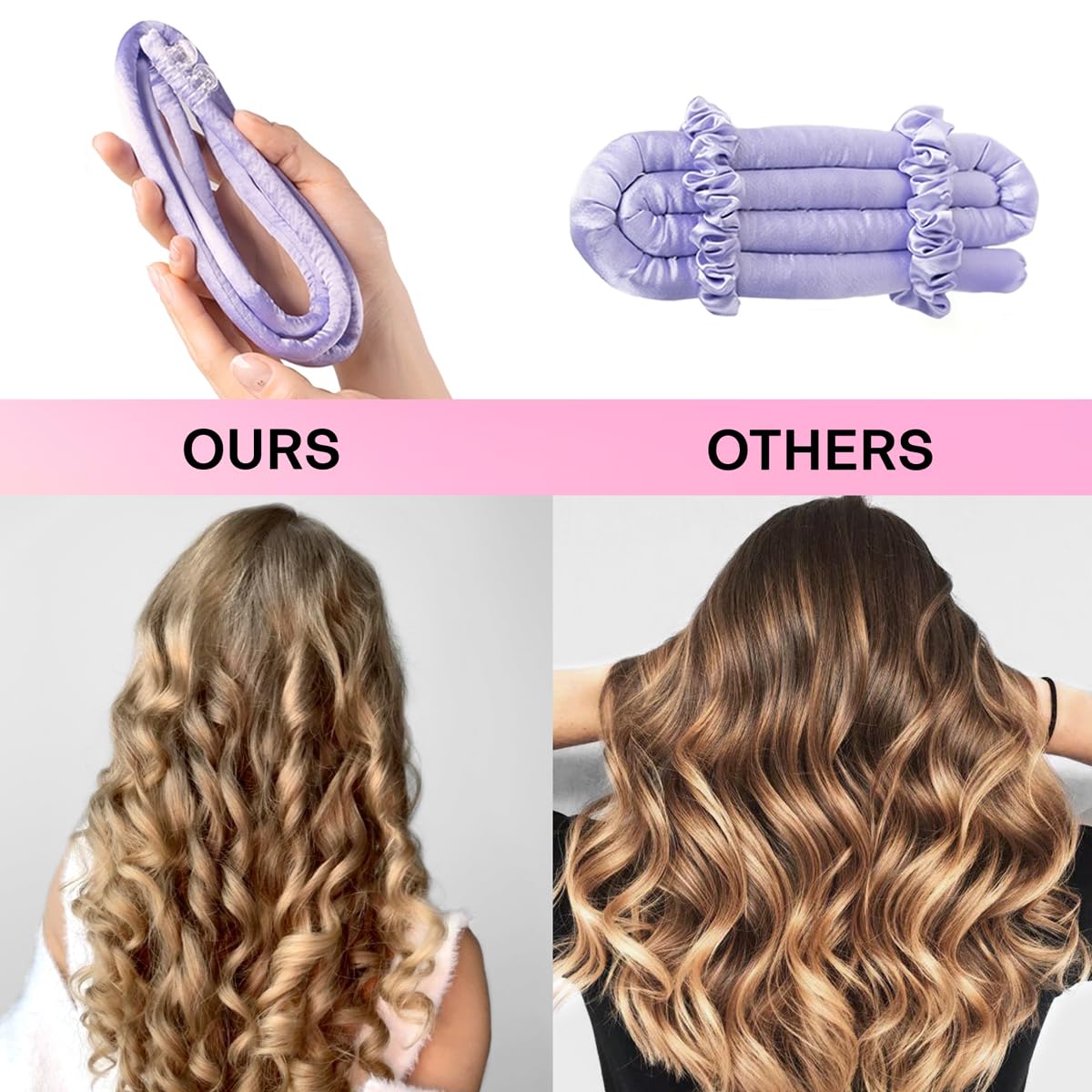 Lanzhire headband suitable for all hair types and textures.
