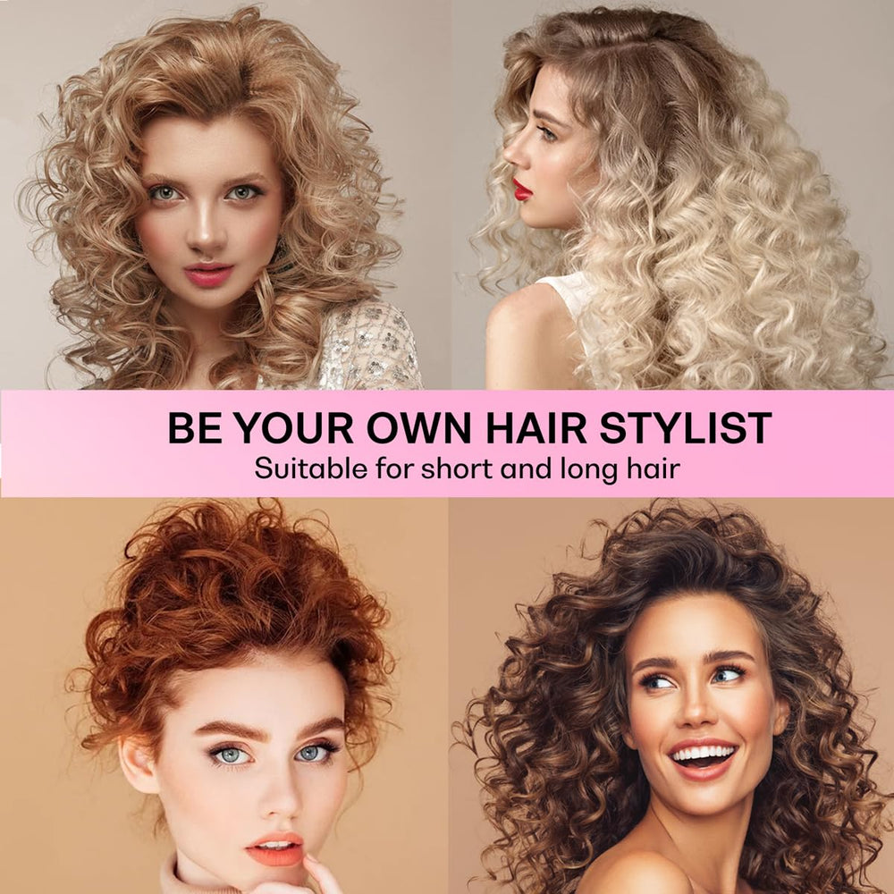 Lanzhire volume-boosting curl solution for shoulder-length or longer hair.