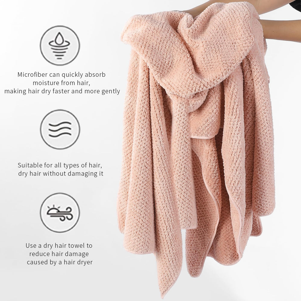 Laojbaba soft microfiber fabric close-up, gentle yet durable against frizz
