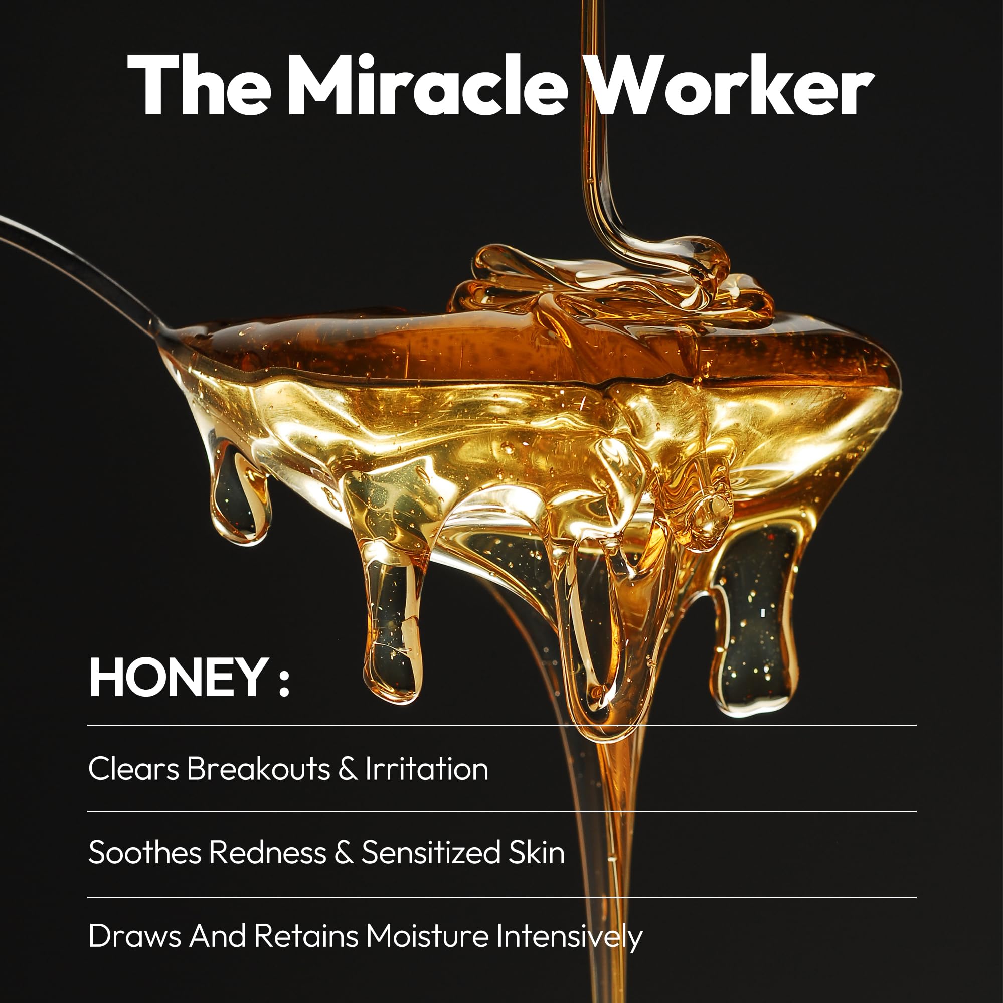 LAPCOS Honey Sheet Mask lyocell fiber closeup showing breathable material for comfort
