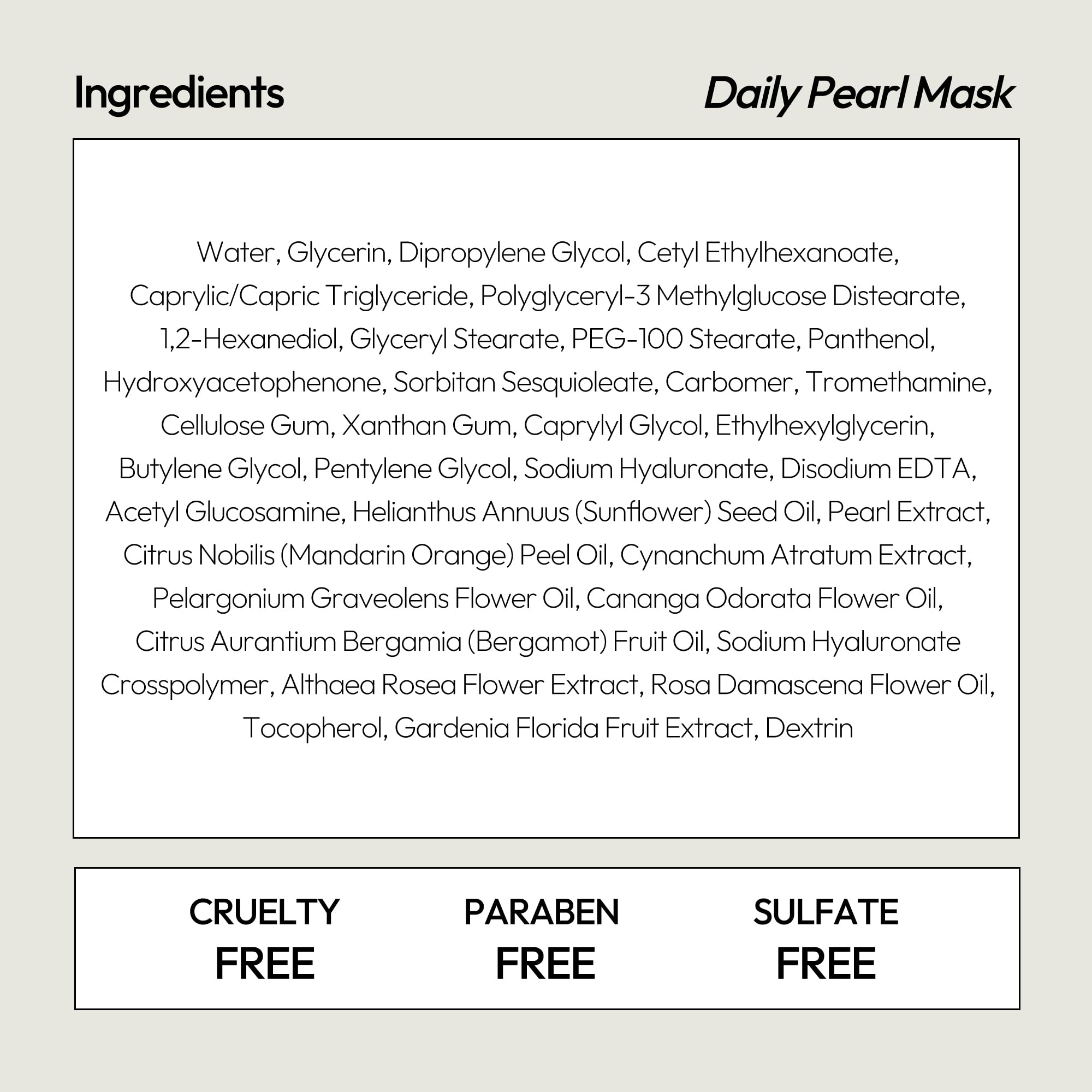 After use, LAPCOS skin glows with enhanced hydration and nourished texture