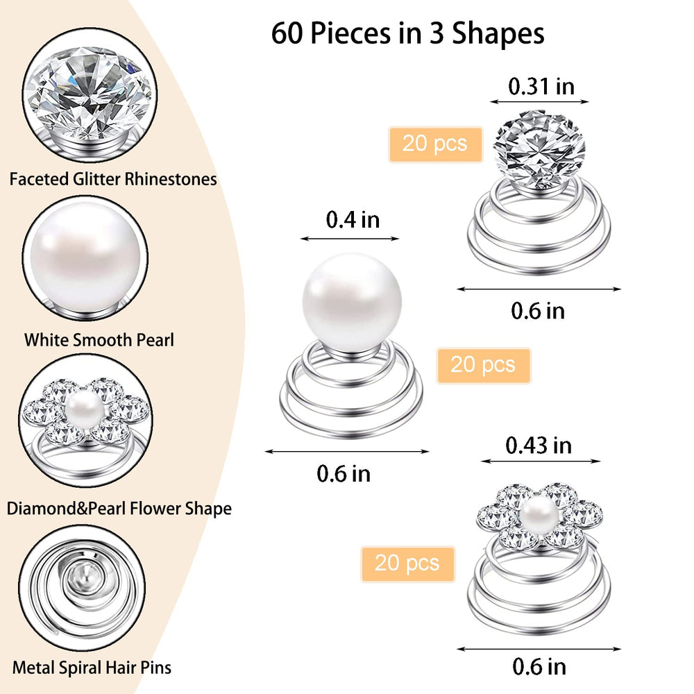 LAPOHI pearl-flower hair pin offers elegant, classy accents.