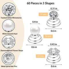 LAPOHI pearl-flower hair pin offers elegant, classy accents.
