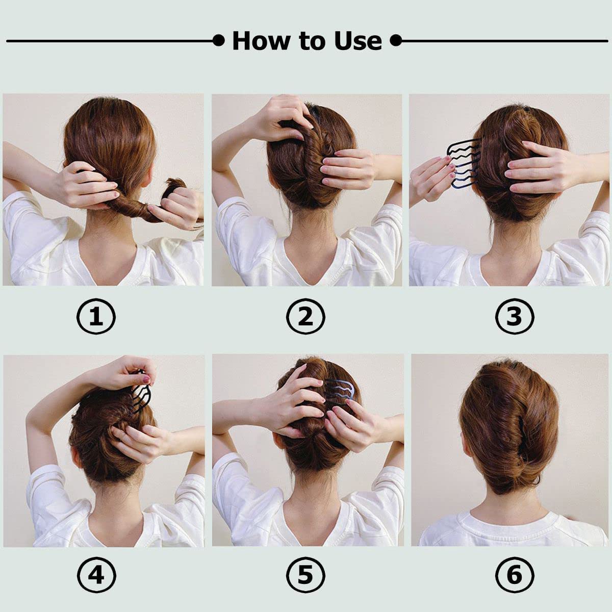 LAPOHI: peines metálicos duraderos para uso diario en cabello fino.