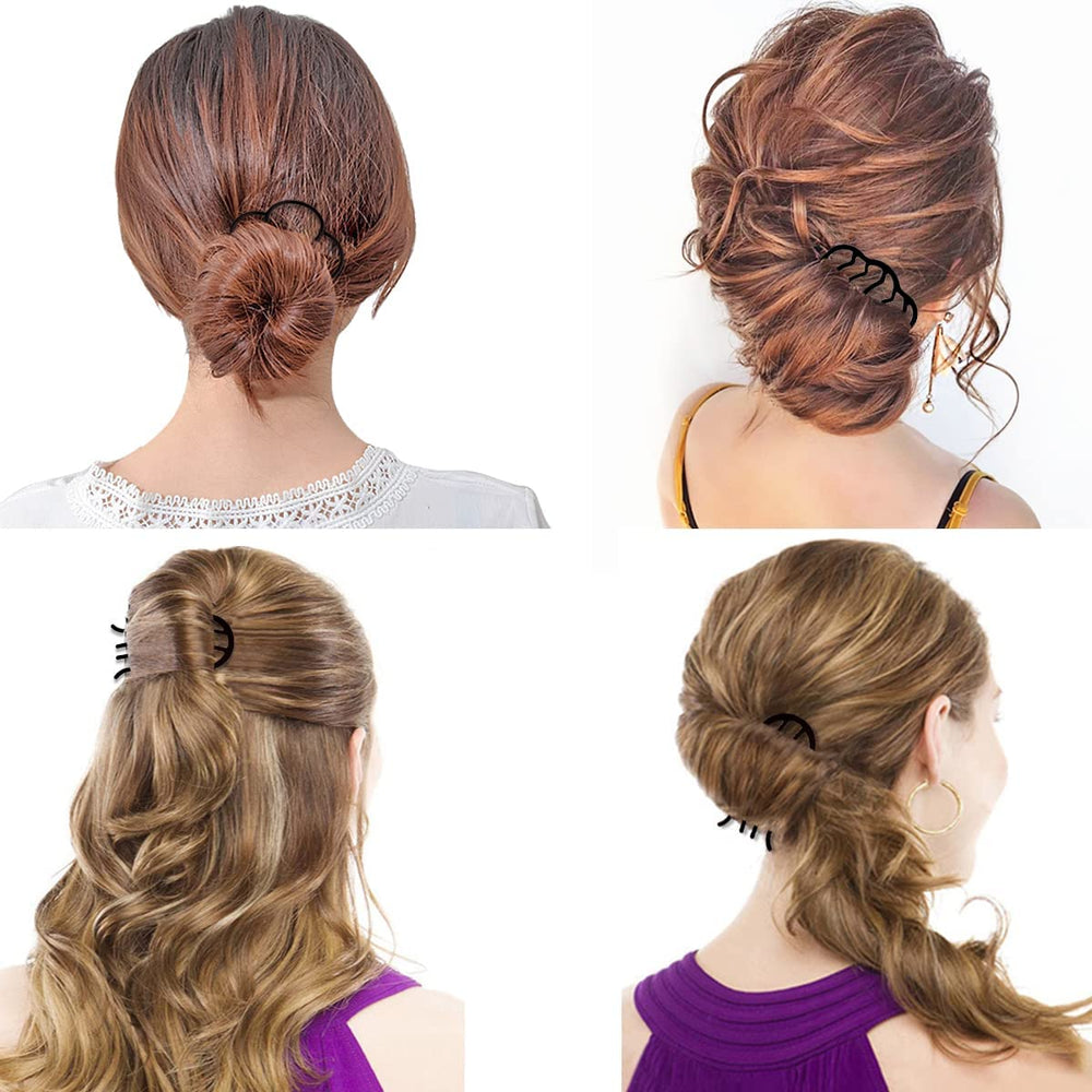 LAPOHI updo bun comb secures low buns with durability