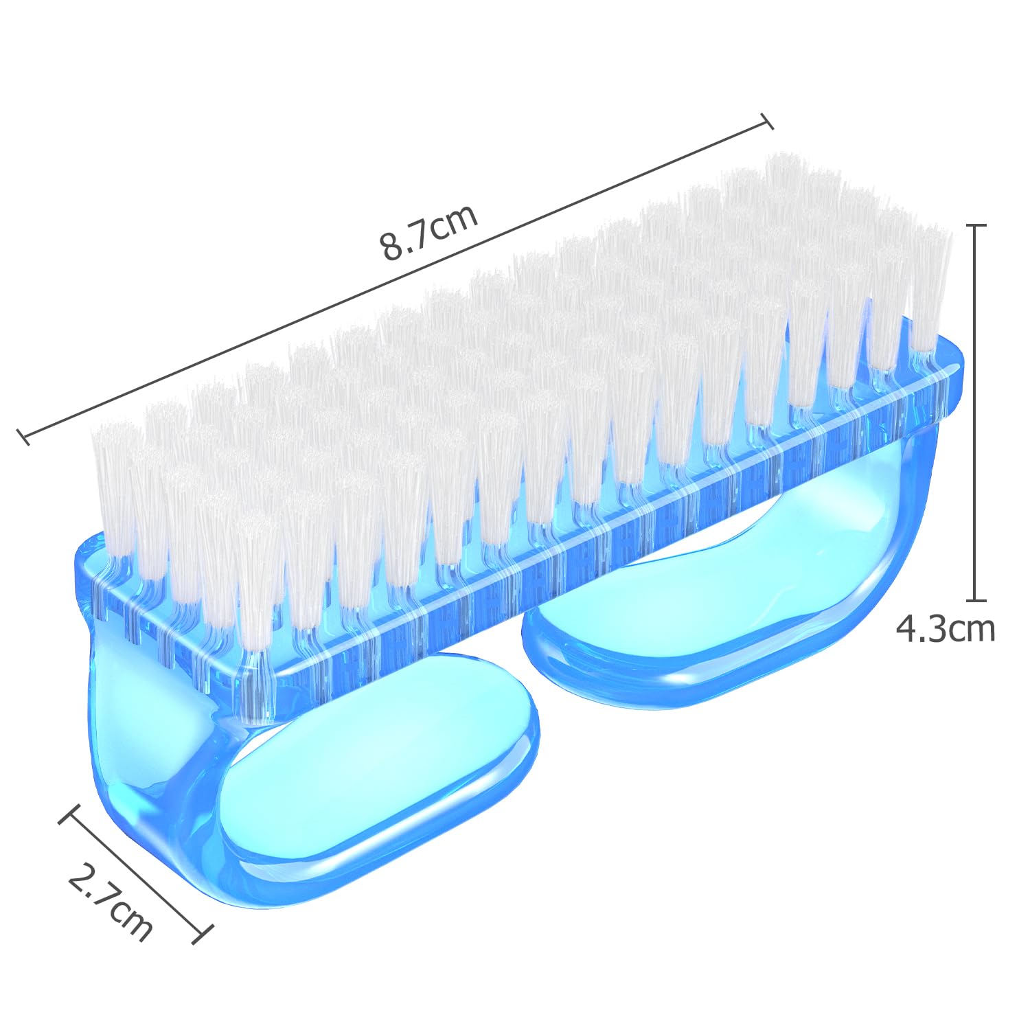 Larbois bathroom and kitchen nail brush cleans nails and fingertips
