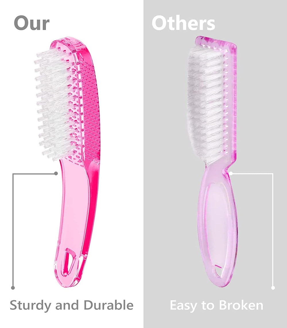 Larbois brush showing flexible bristles gentle on skin while scrubbing
