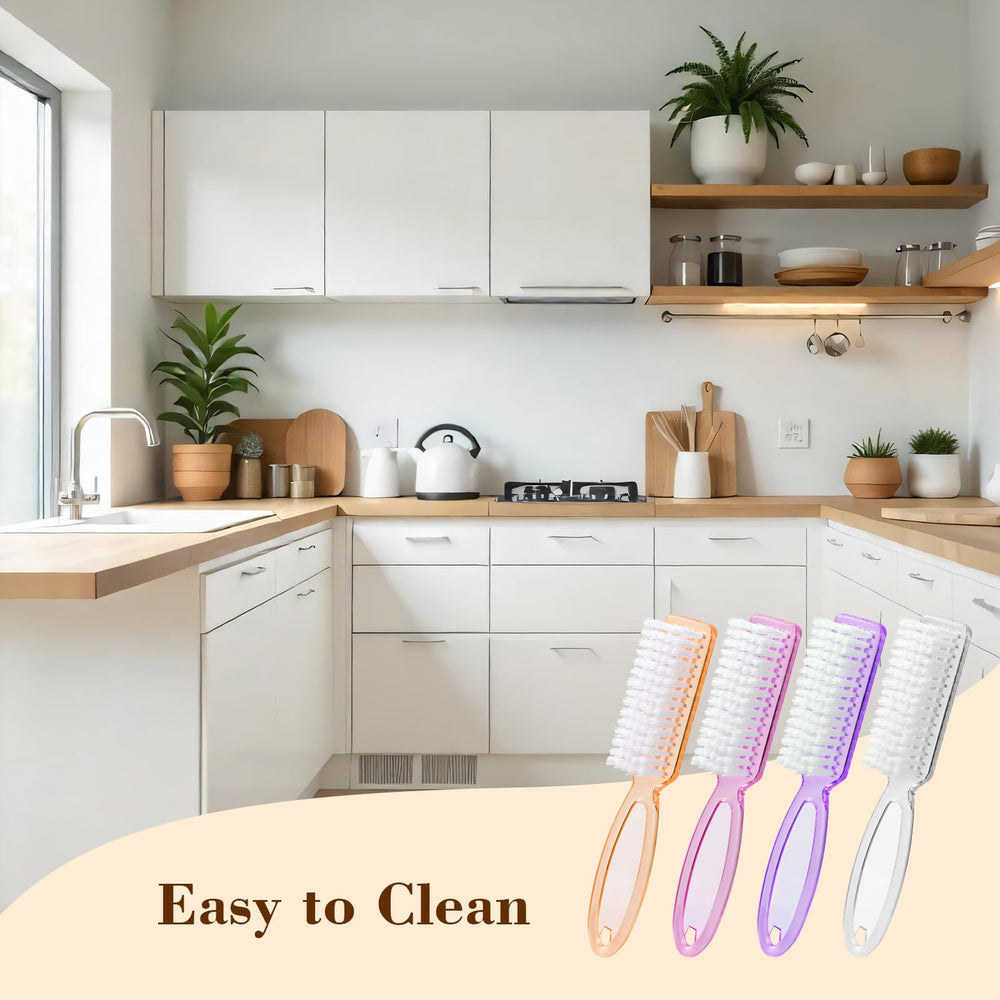 Larbois multi-color set helps organize brushes for different tasks.