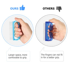 Larbois practical handle design makes it easy to grip in the shower
