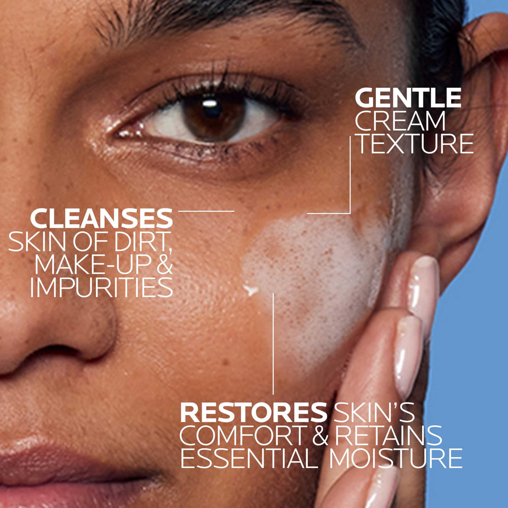 La Roche-Posay ceramida-3: cuida la barrera de la piel mientras limpia.