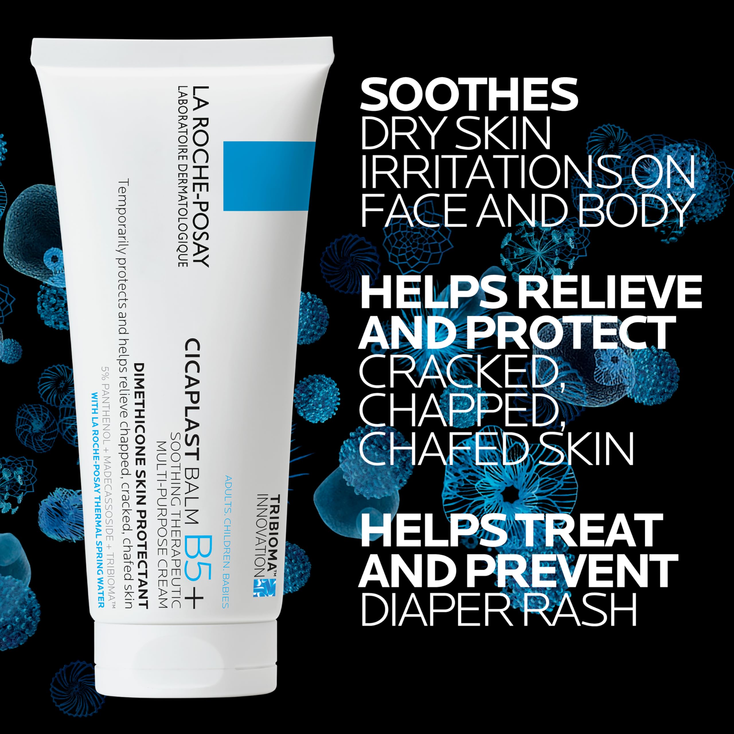 La Roche-Posay Cicaplast Balm B5+ suitable for face and body hydration