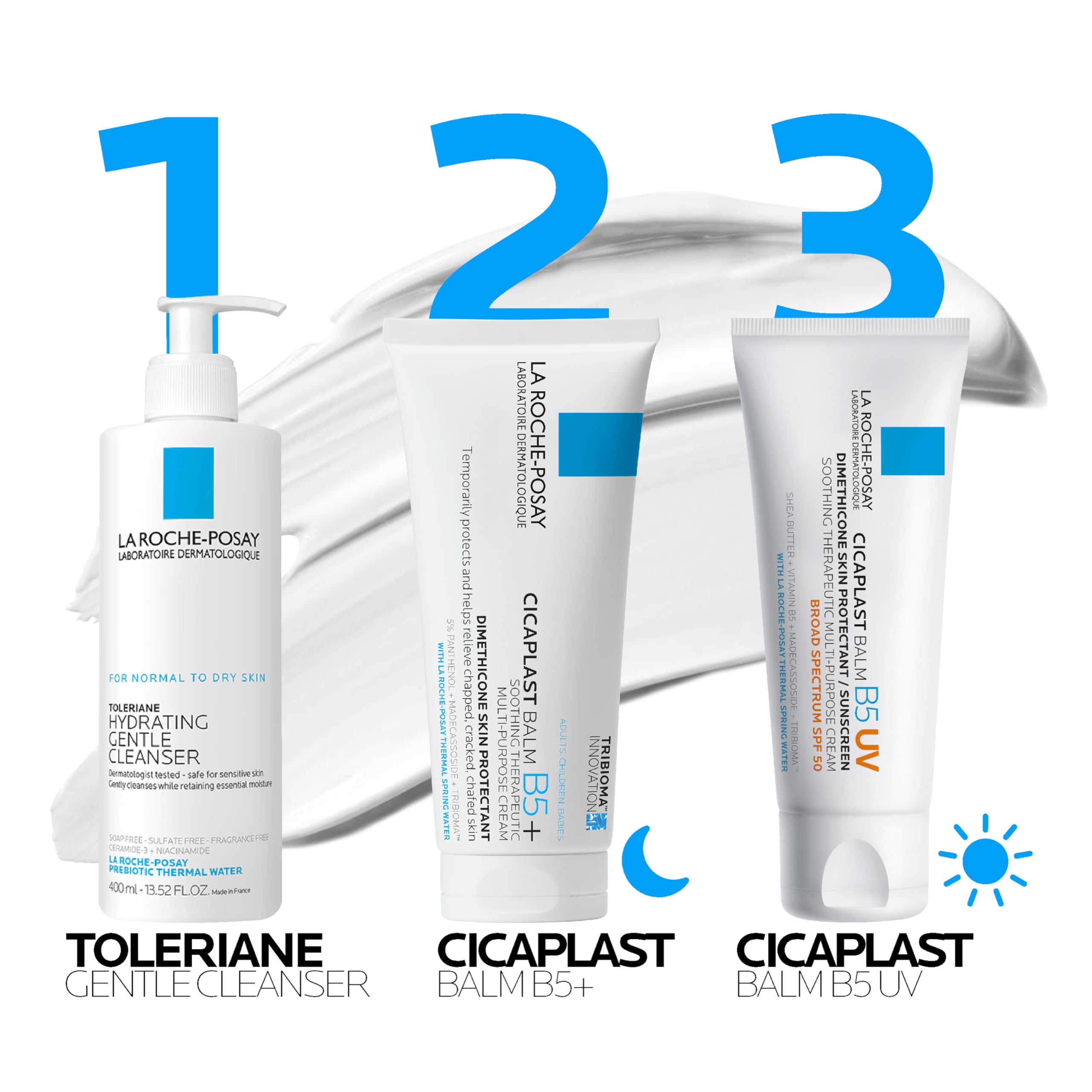 La Roche-Posay Cicaplast Balm B5+ post-procedure care option