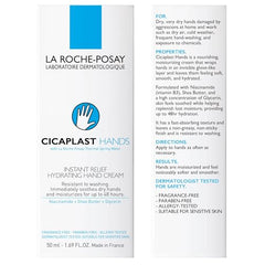 La Roche-Posay Cicaplast crema de manos con hidratación de 48 horas