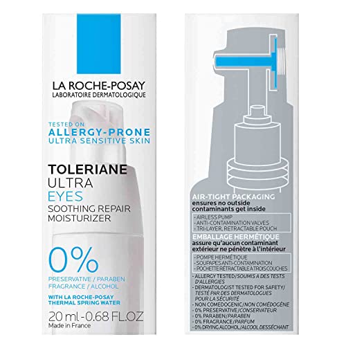 Contact lens-friendly eye cream suitable for ultra-sensitive skin