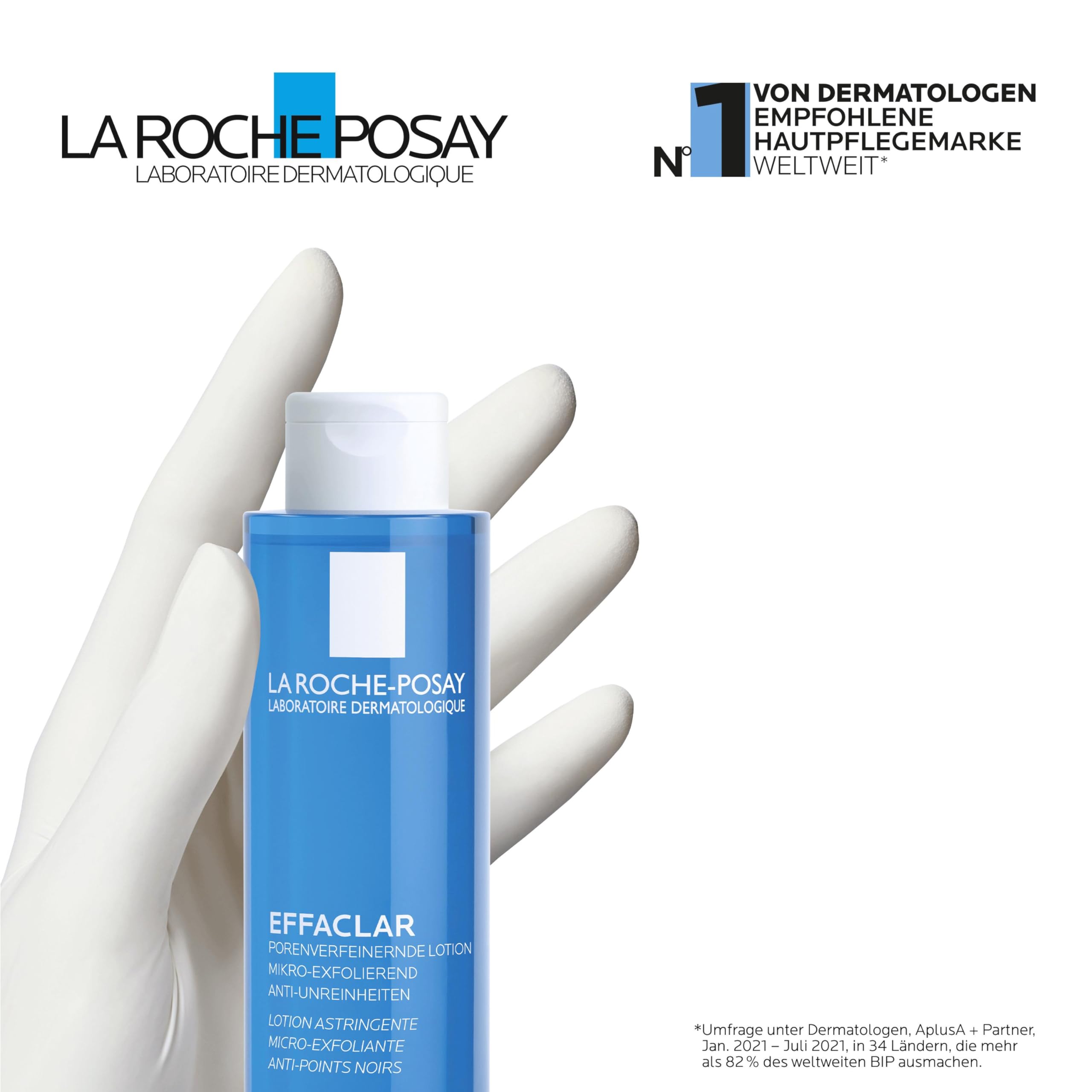 Effaclar toner ingredients list featuring LHA and glycerin