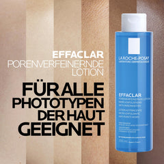 La Roche-Posay Effaclar toner packaging design highlight
