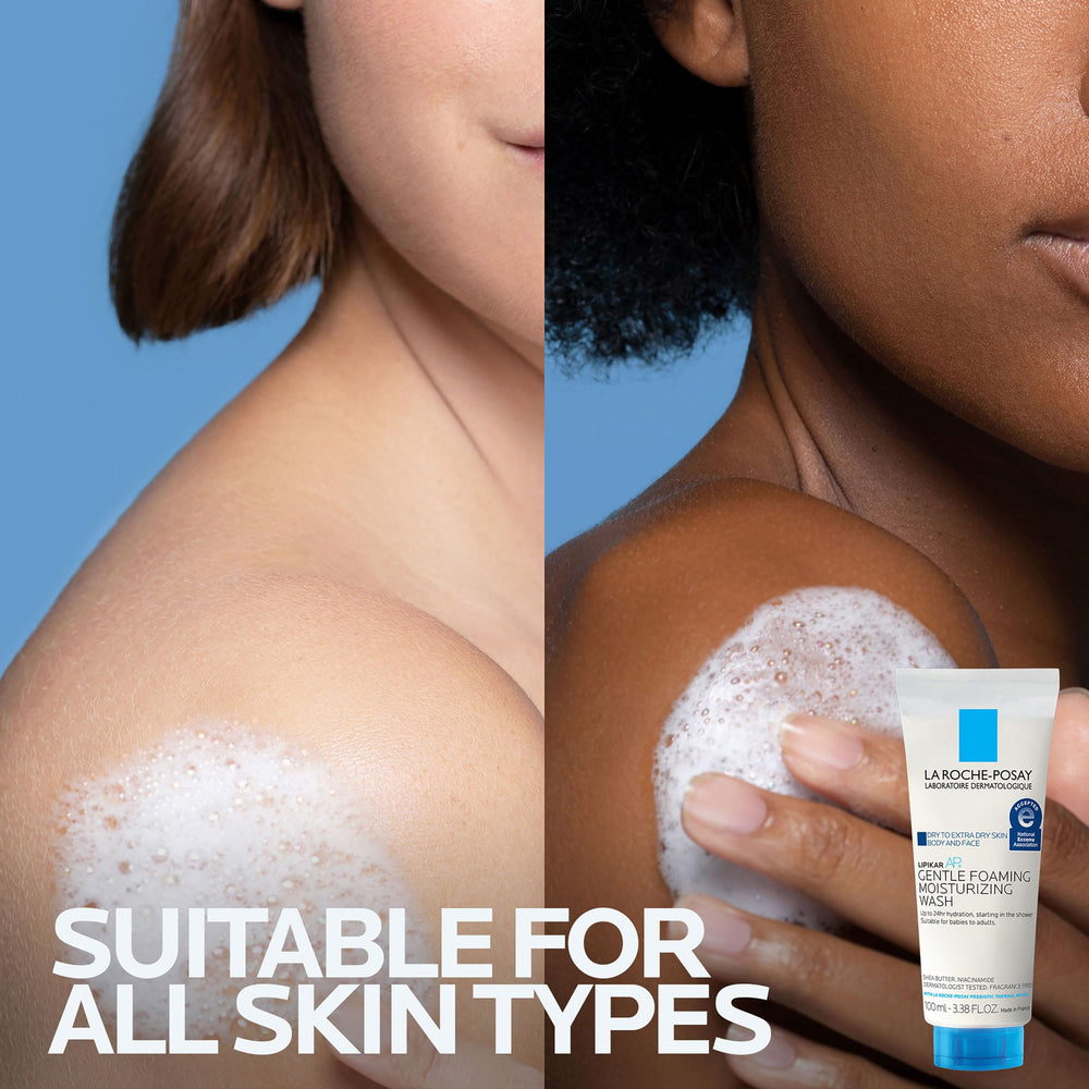 La Roche-Posay Lipikar AP+ sin fragancia cuida piel sensible.