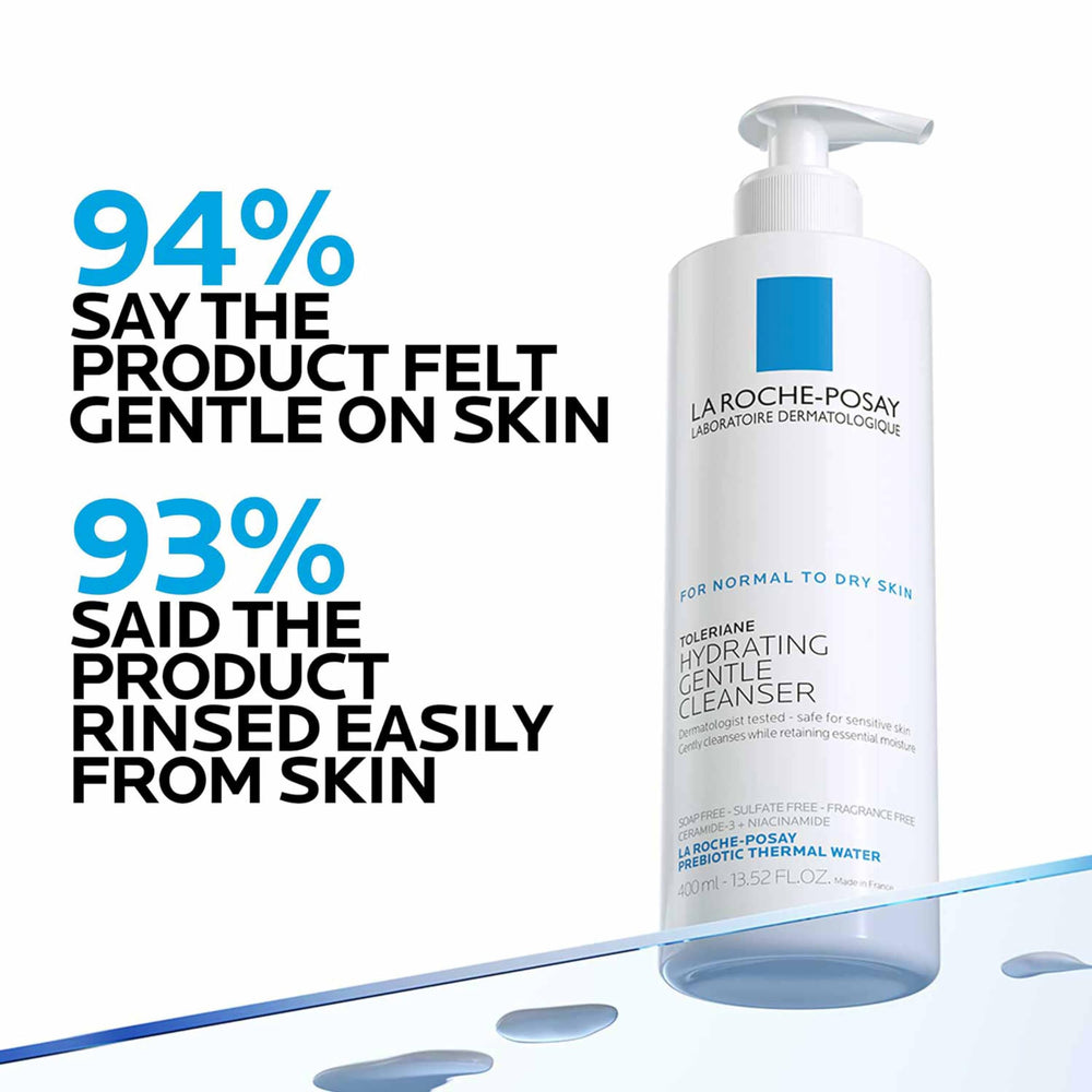 La Roche-Posay Toleriane con niacinamida y ceramidas presentes en la fórmula.
