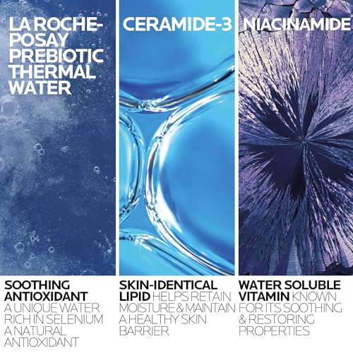La Roche-Posay Toleriane Purifying Foaming Cleanser: etiqueta visible y fórmula calmante.