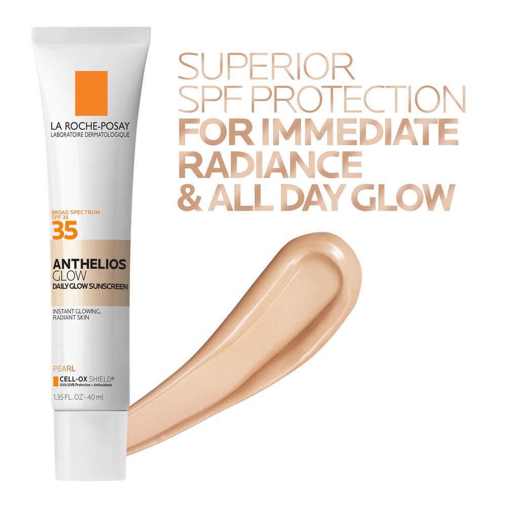 La Roche-Posay UV Glow Sunscreen fragrance-free formula for sensitive skin