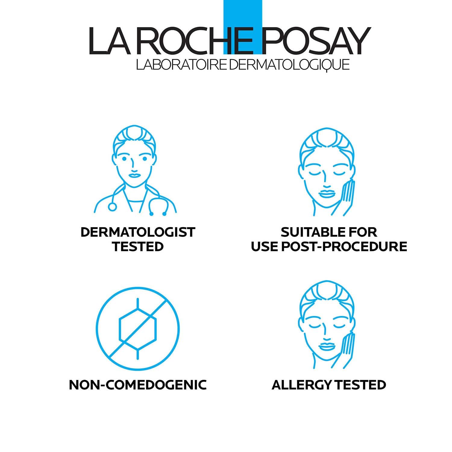 La Roche-Posay Balm B5 Madecassoside calms irritated skin.