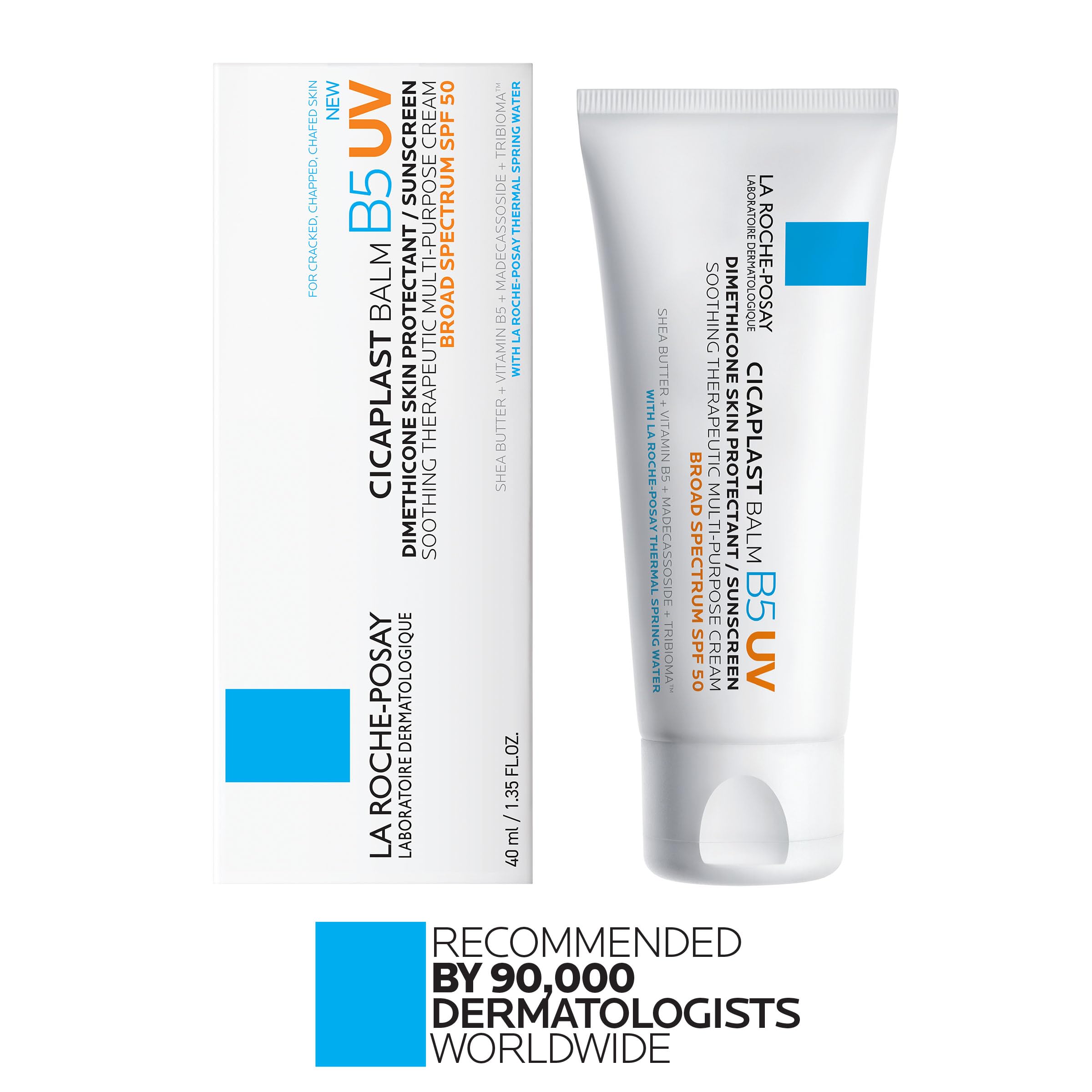 Wind and cold protection with La Roche-Posay Balm B5.