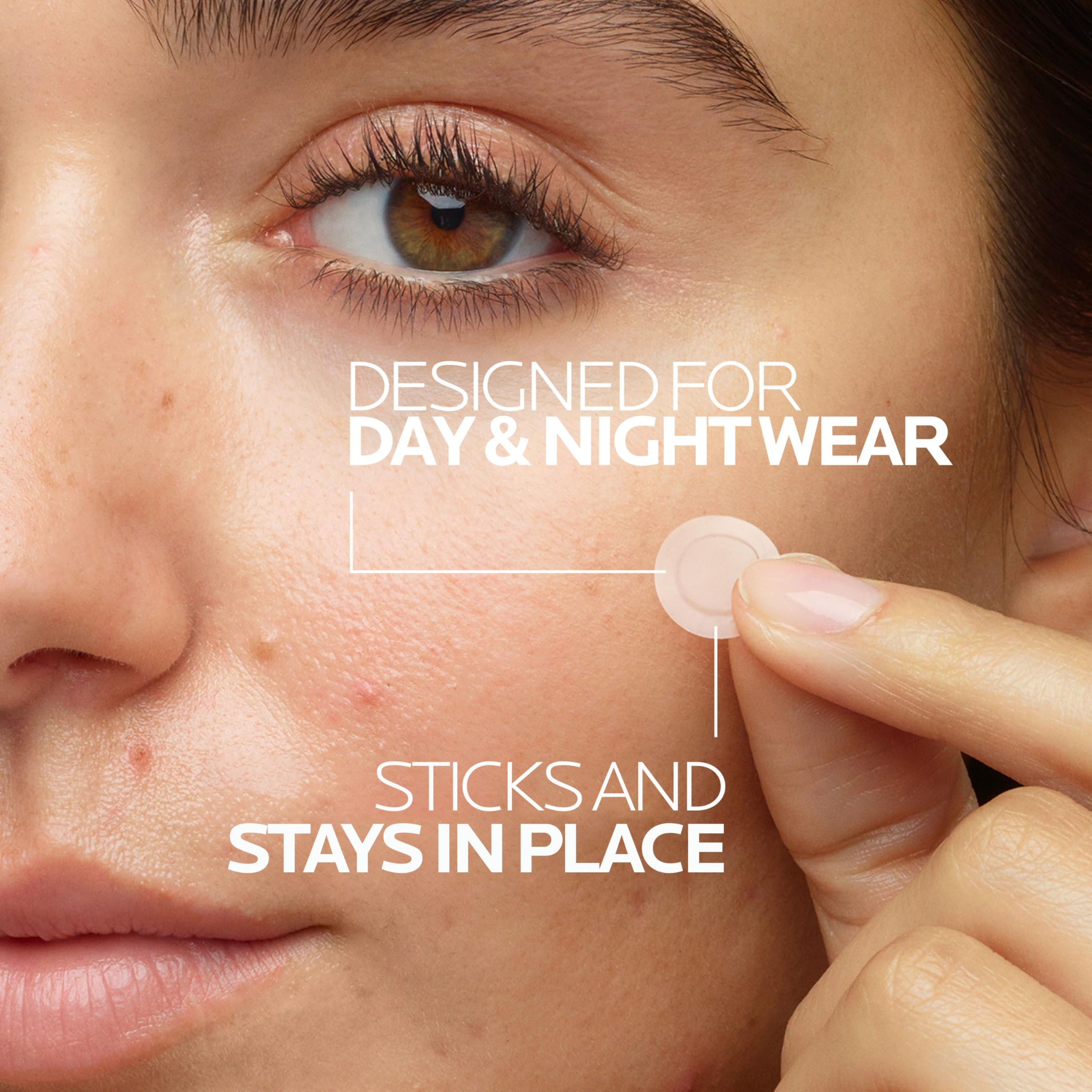 Parche Effaclar para día y noche protege imperfecciones sin esfuerzo.
