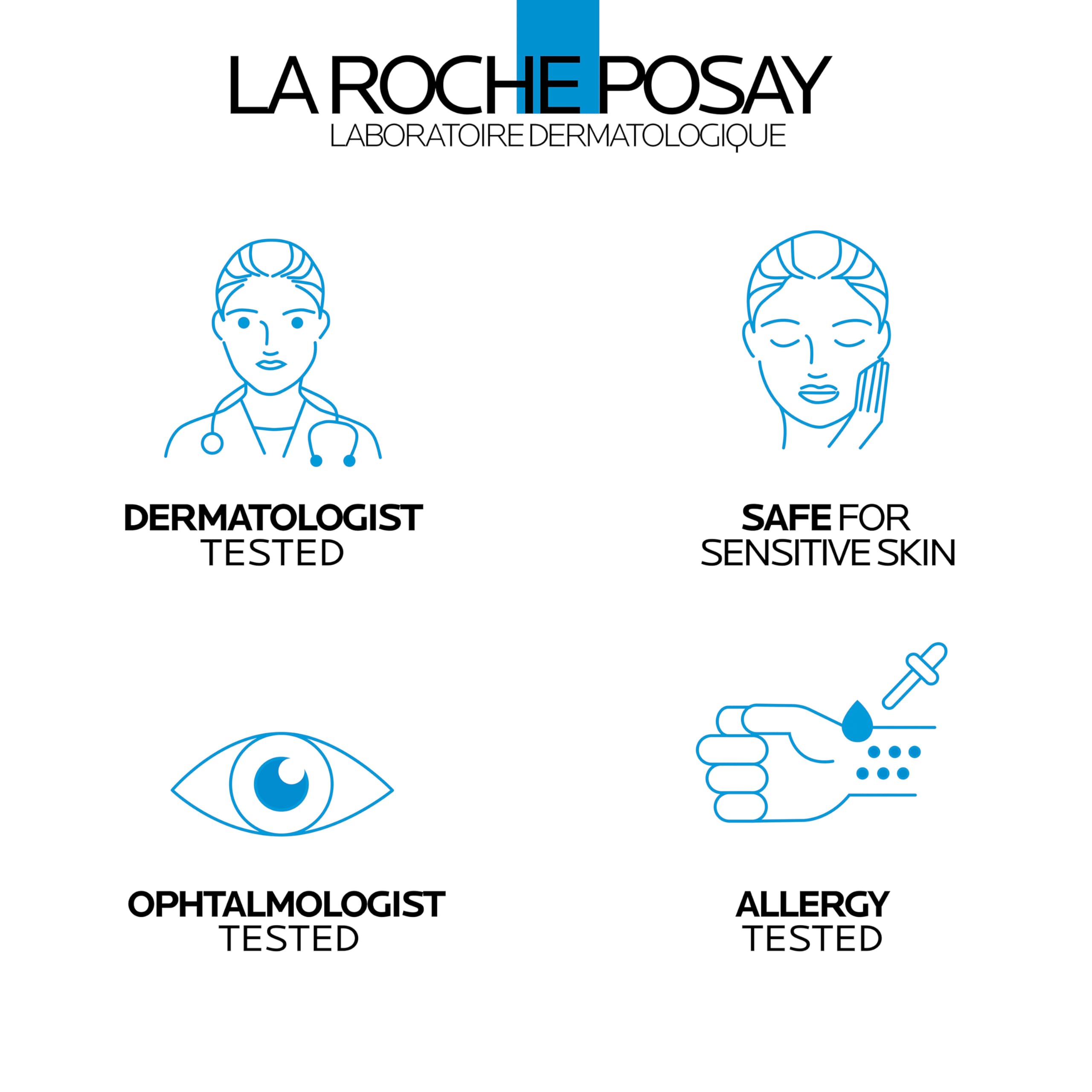 La Roche-Posay Madecassoside and Panthenol label close-up.