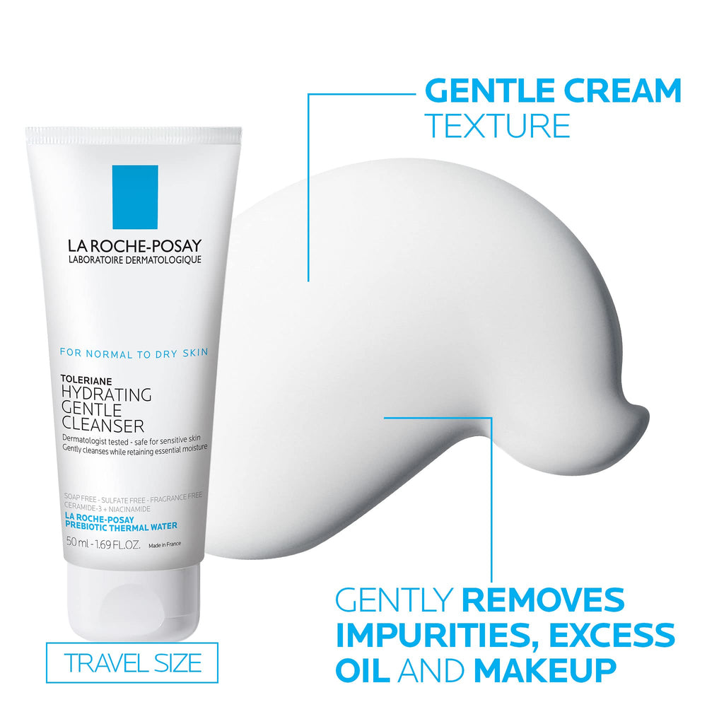 La Roche-Posay travel set gift box highlighting included skincare duo