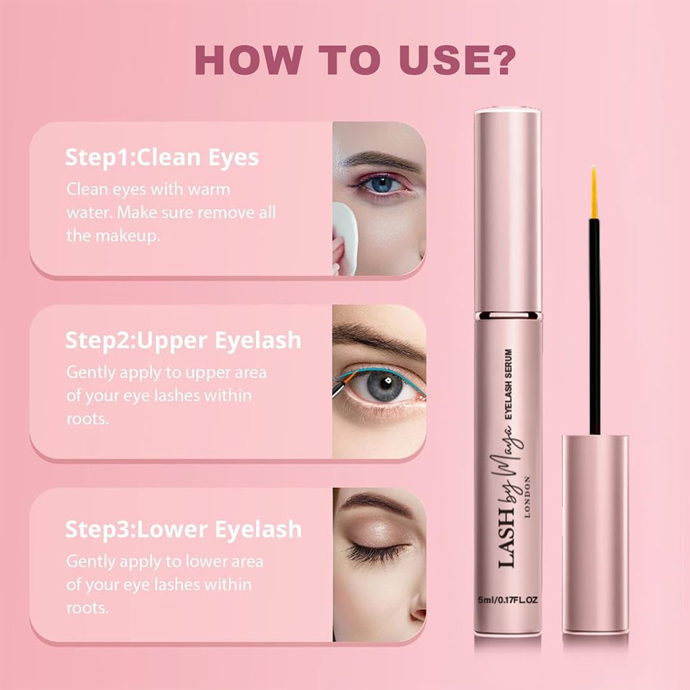 Lash by Maya Serum aplicador suave para uso diario
