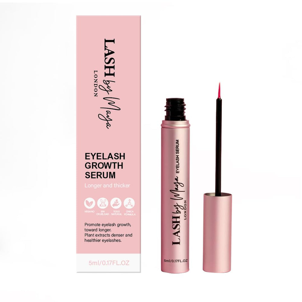 Lash by Maya Serum rizo natural de pestañas para una mirada definida