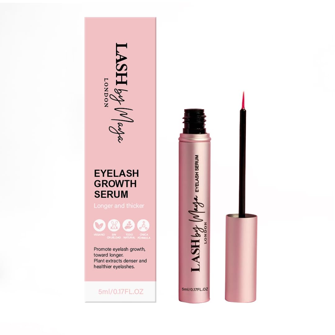 Lash by Maya Serum rizo natural de pestañas para una mirada definida